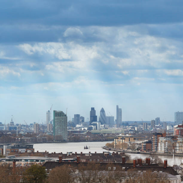 istock London cityscape with the Thames river 155418411