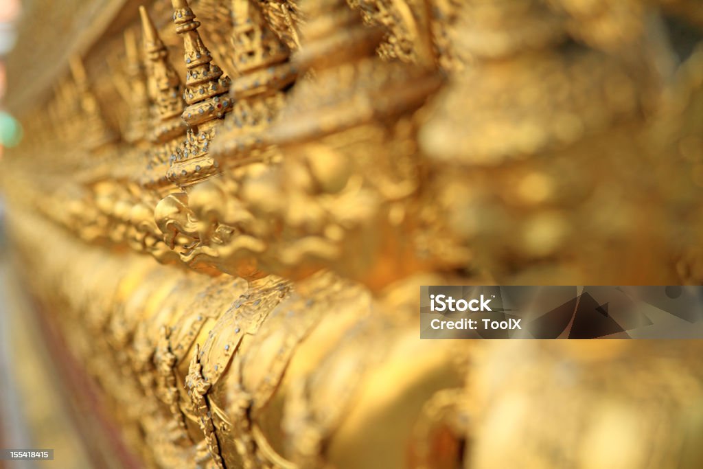 Golden Garudas - Foto stock royalty-free di Arte