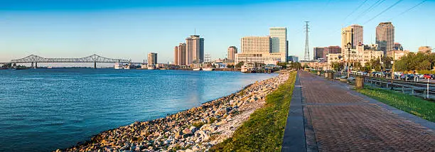 Photo of New Orleans River Walk Panorama