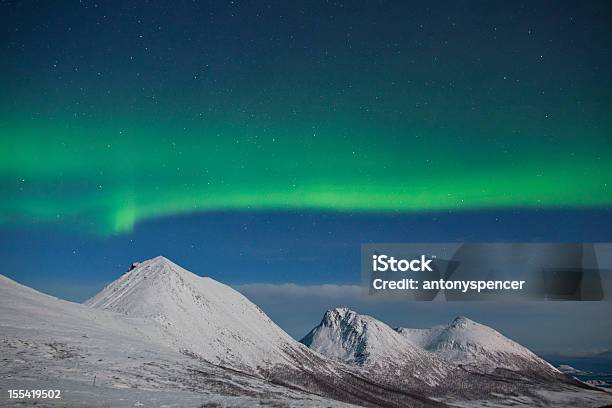 Aurora Borealis In Arctic Norway Stock Photo - Download Image Now - Astronomy, Aurora Borealis, Aurora Polaris