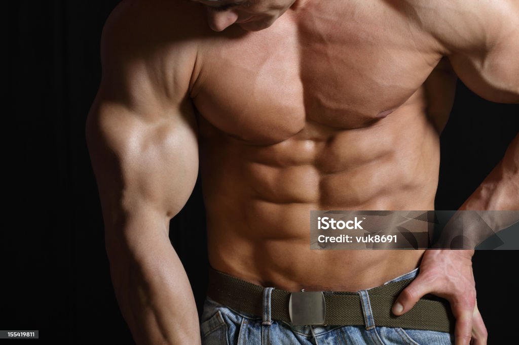 Corpo perfetto - Foto stock royalty-free di A petto nudo