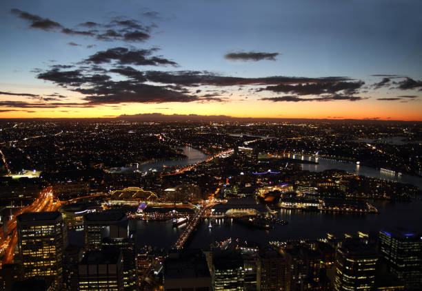 istock Aerial View of Sydney at Dawn 155420002