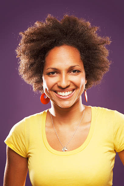 istock Happy african girl 155420049