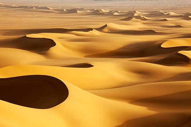 istock Sand dunes at sunrise 155420560