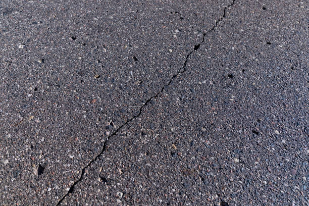 istock Close up of an asphalt road 1554210039