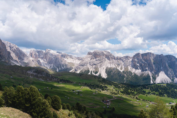 istock Scenic view of Alpe di Seceda 1554211771