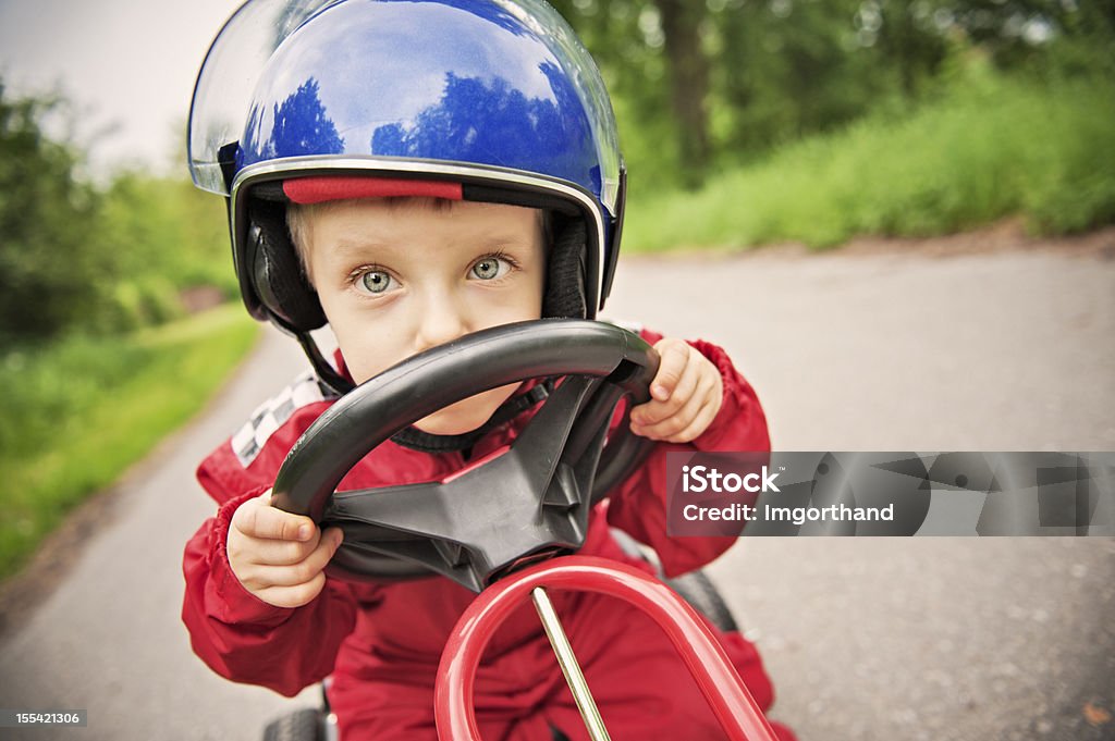 Little racer - Photo de Enfant libre de droits