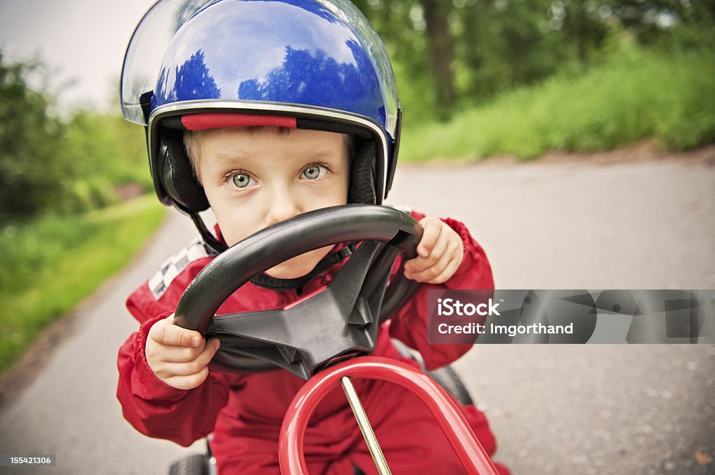 Little racer - Foto de stock de Criança royalty-free