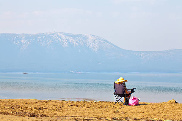 istock Hot summer day on the beach 155421410