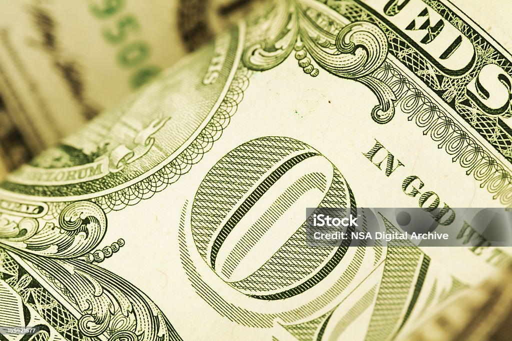 Detalhe de uma conta de dólar (imagem de alta resolução) - Foto de stock de Moeda Corrente royalty-free