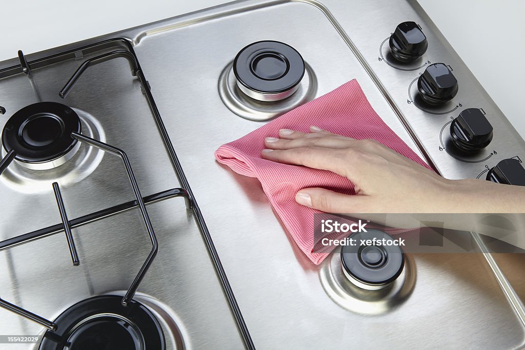 Conjunto de limpeza de fogão - Foto de stock de Limpar - Atividade Móvel royalty-free