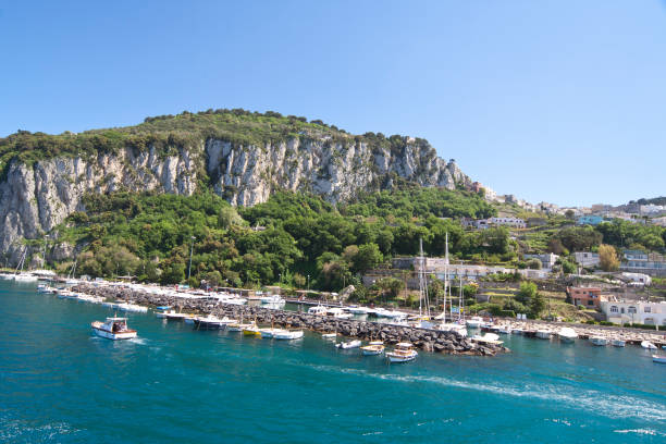 istock Capri Island Landscape, Marina Grande. 155422334