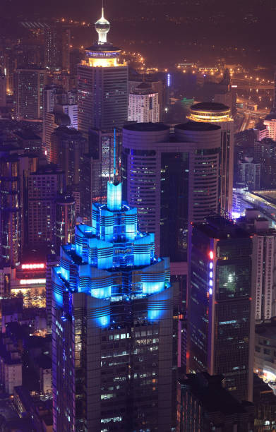 istock Modern City at Dusk,shenzhen 155422451