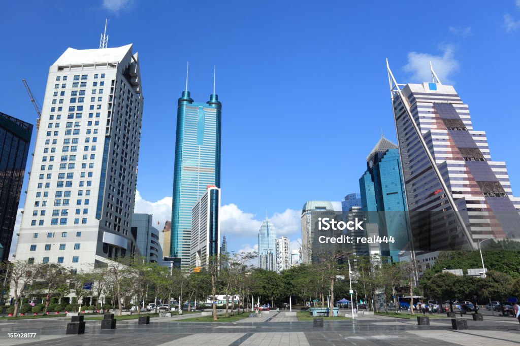 Gratte-ciel de shenzhen, en Chine - Photo de Affaires libre de droits