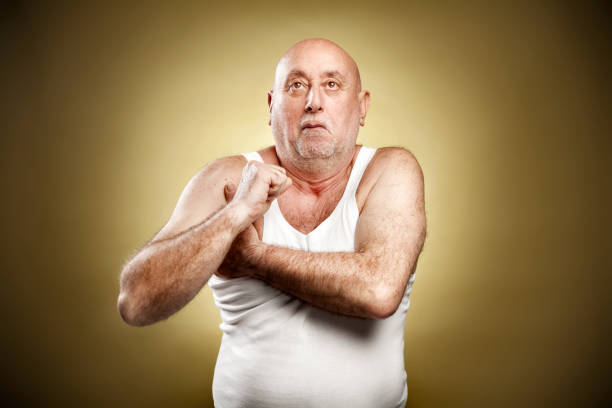 istock Italian gesture series: Armpit fart 155428212