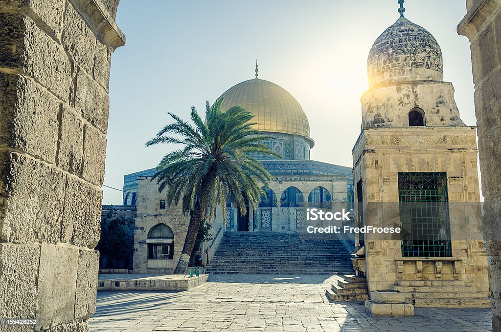 Cupola della Roccia a Gerusalemme, Israele - Foto stock royalty-free di Architettura