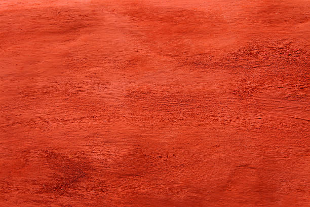 Old grunge red wall texture (XXXL) stock photo