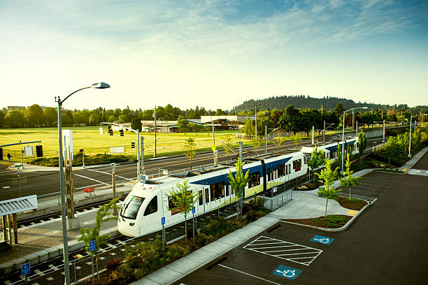 istock Light Rail Commuting Portland Oregon 155428617