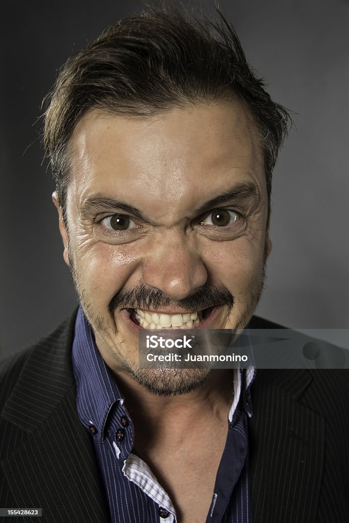 Hombre enojado - Foto de stock de Raro libre de derechos