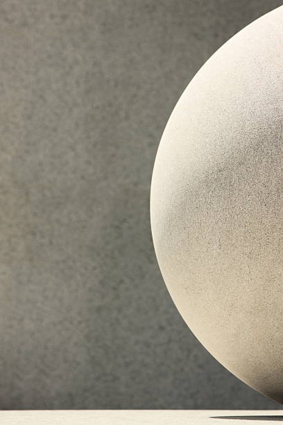 Stone Sphere Shape Abstract stock photo