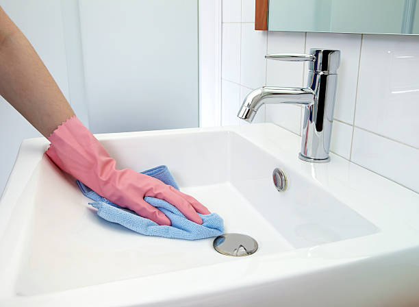 Cleaning Washbasin Stock Photo - Download Image Now - Cleaning, Bathroom,  Sink - iStock