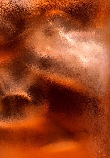 Water-Drops on Glass Fine and large water-drops on glass. Focus on glass. coloured glass texture stock pictures, royalty-free photos & images