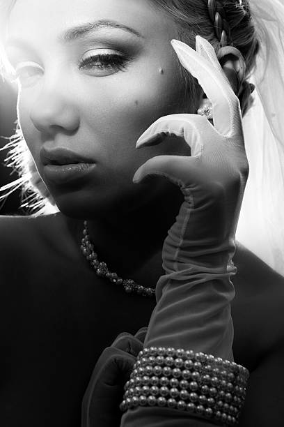 istock portrait of happy beautiful bride 155429866