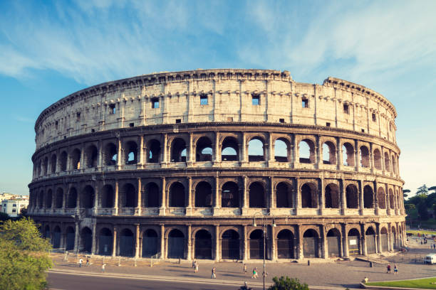 Coliseum -The Flavian Amphitheater in Rome, Italy