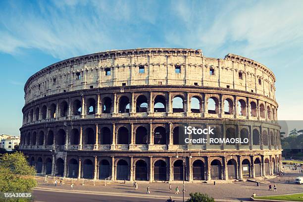 Koloseum W Rzymie Włochy - zdjęcia stockowe i więcej obrazów Koloseum - Koloseum, Rzym - Włochy, Starożytny Rzym