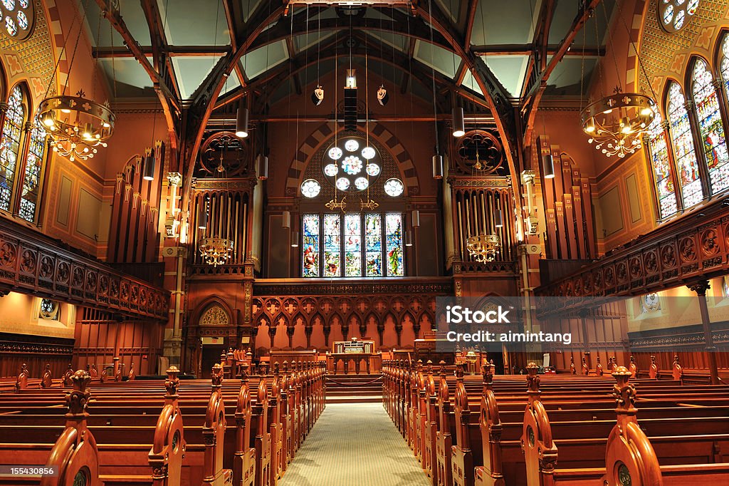 Old South Church a Boston - Foto stock royalty-free di Back Bay