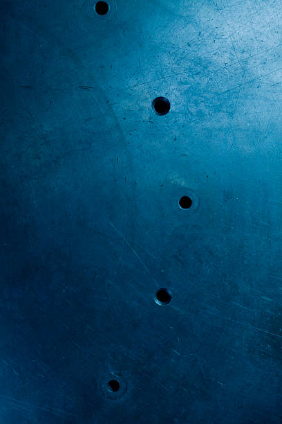istock Detail of an old metallic piece 155431779