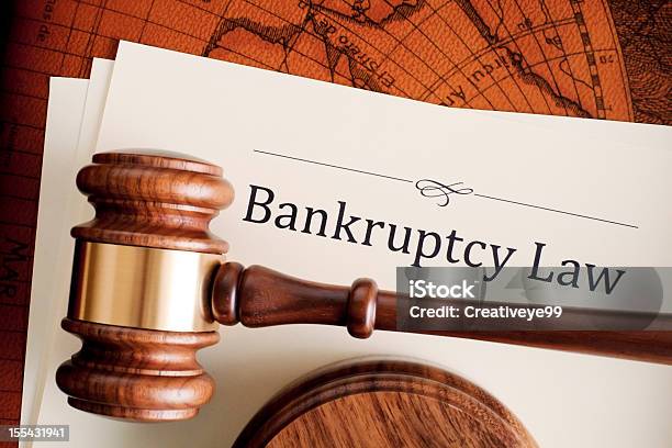 Bankrupcy Law Stock Photo - Download Image Now - Bankruptcy, Law, Legal System