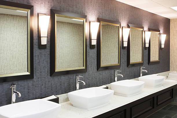 baño lujoso restaurante del hotel de - bathroom bathroom sink sink design fotografías e imágenes de stock