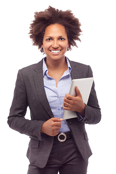 istock Business Woman with digital tablet 155432050