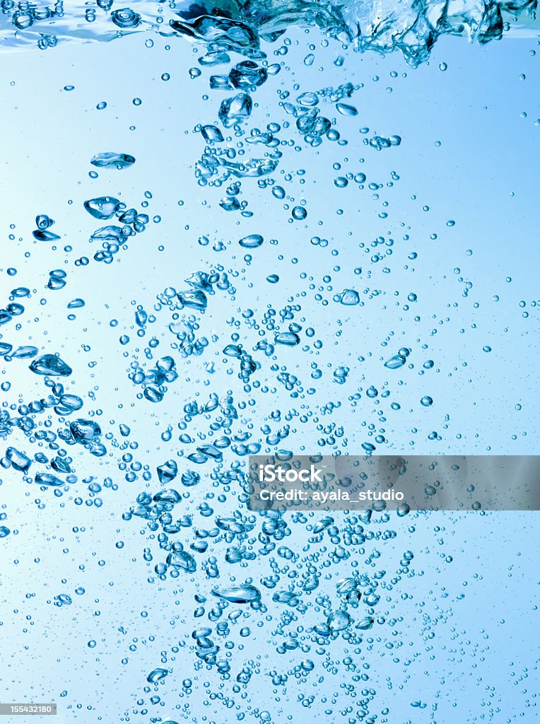 Water bubbles Mineral water bubbles Carbonated Water Stock Photo