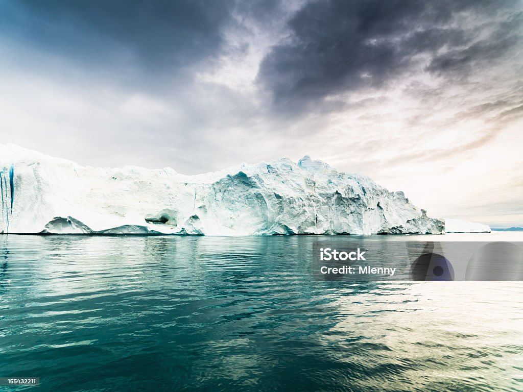 Greenland Artic Iceberg Ilulissat Icefjord  Greenland Stock Photo