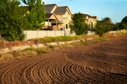 New suburban development in rural farm setting is illuminates zoning and development issues.