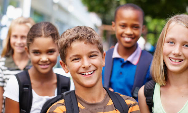 istock Building great friendships at school 155432536