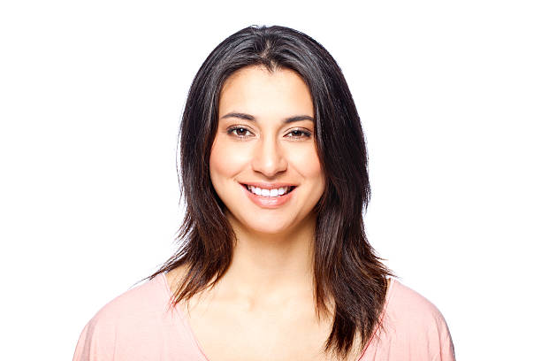 istock Smiling woman portrait 155432789