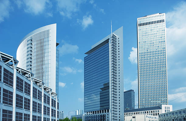 istock Contemporary architecture, Frankfurt, Germany 155433233