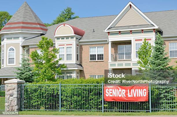 Senior Center Stock Photo - Download Image Now - Building Exterior, Nursing Home, Retirement Community