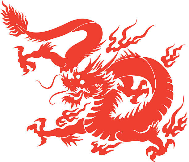 Chinese Dragon Stock Illustration - Download Image Now - Chinese Culture,  Chinese Dragon, Dragon - iStock