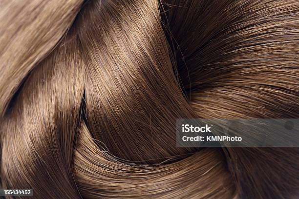 Human Hair Stock Photo - Download Image Now - Close-up, Human Hair, Brown Hair