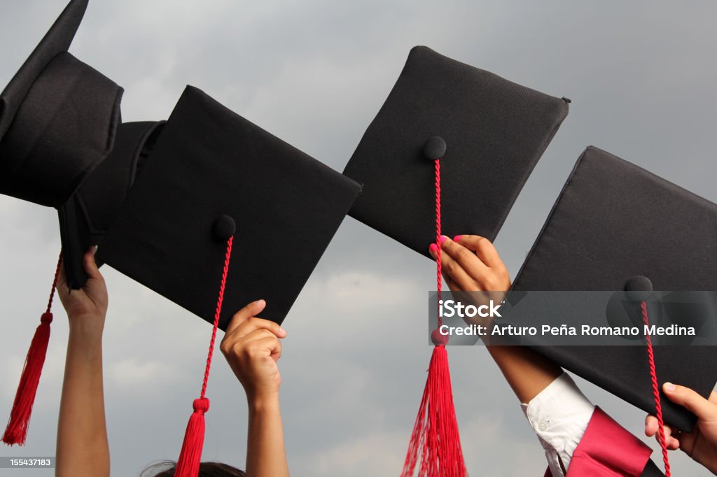 Graduates  Ceremony Stock Photo