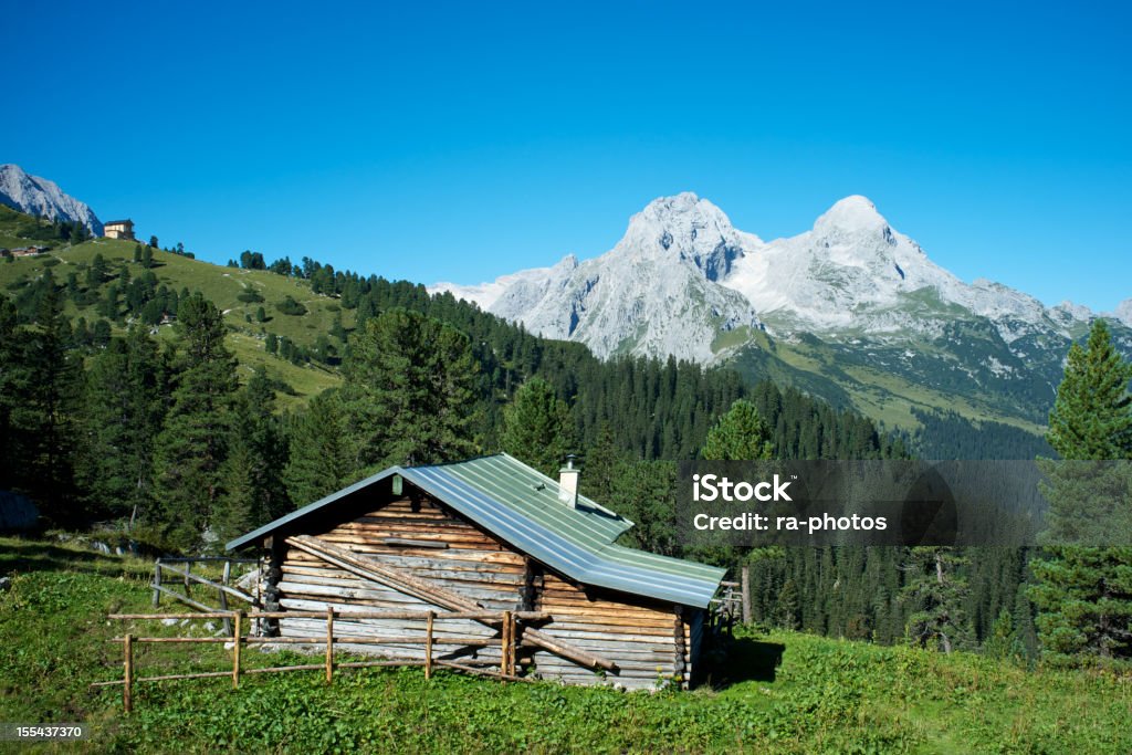 Alpine hut - Photo de Alpes européennes libre de droits