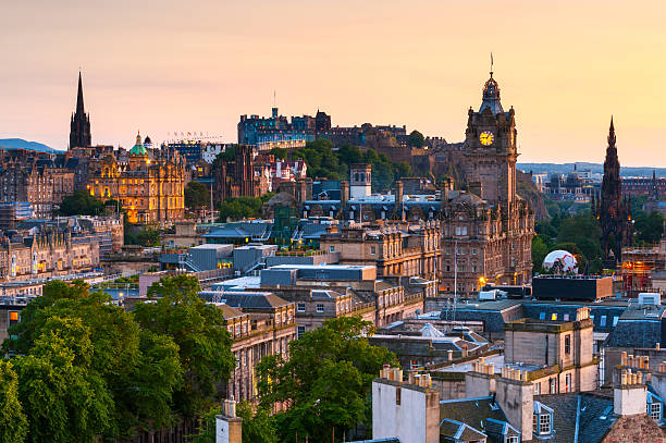 istock Edinburgh Cityscape, Scotland 155438017