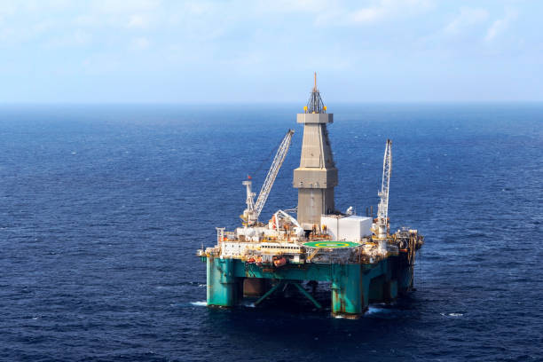 石油掘削装置 - africa fpso nautical vessel oil rig ストックフォトと画像
