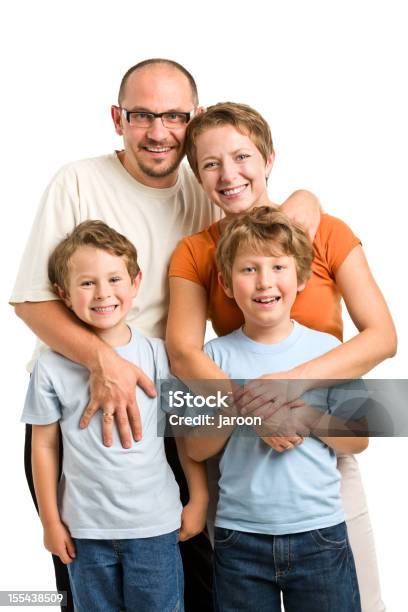 Happy Familia Foto de stock y más banco de imágenes de 30-34 años - 30-34 años, 35-39 años, 4-5 años