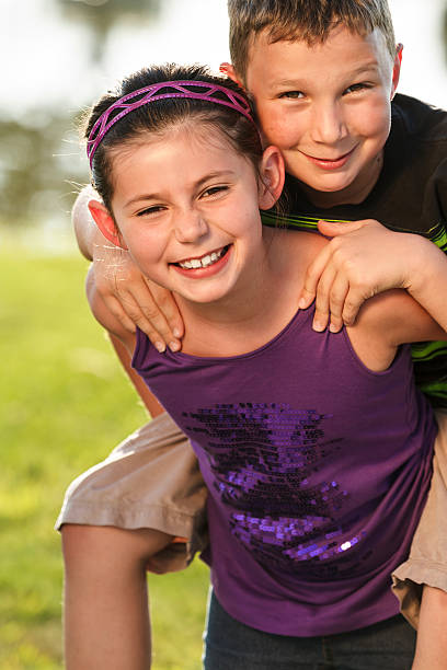 290+ Brother And Sister Wrestling Photos Stock Photos, Pictures