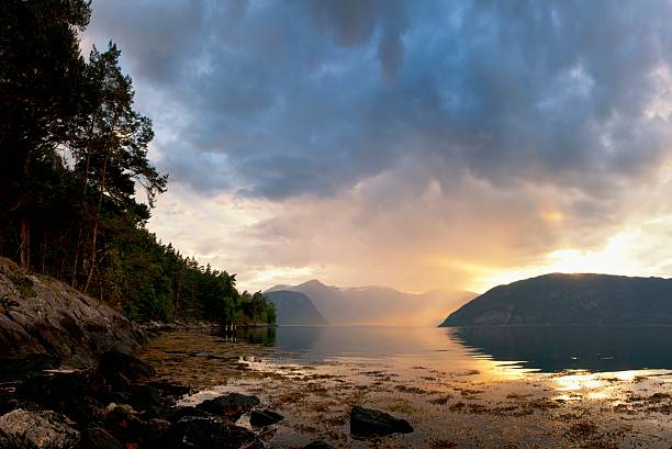 istock Sunset over Sognefjord 155438927